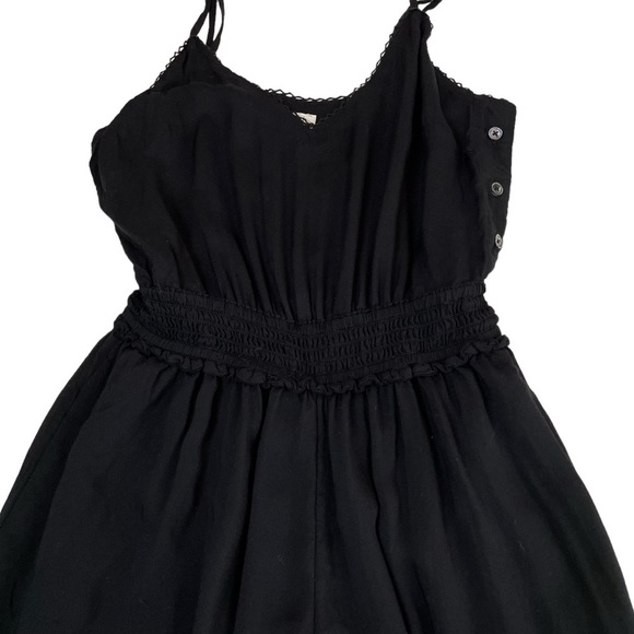 Wilfred Aritzia Irene La Boheme Black Wide Leg Jumpsuit - Picture 11 of 16